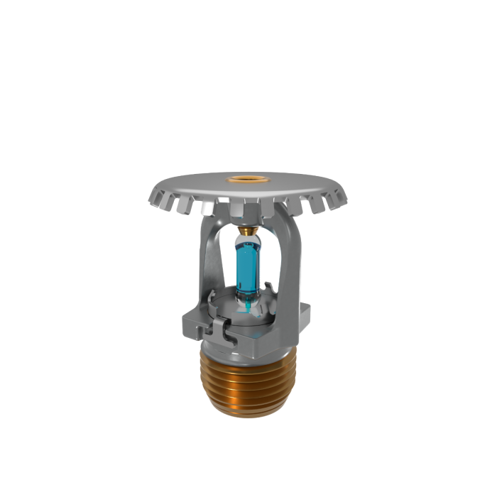 Fire Sprinkler Head, Viking Model XT1, VK1001, 5.6K, Upright, Standard Response - Available In Multiple Colors and Temperatures