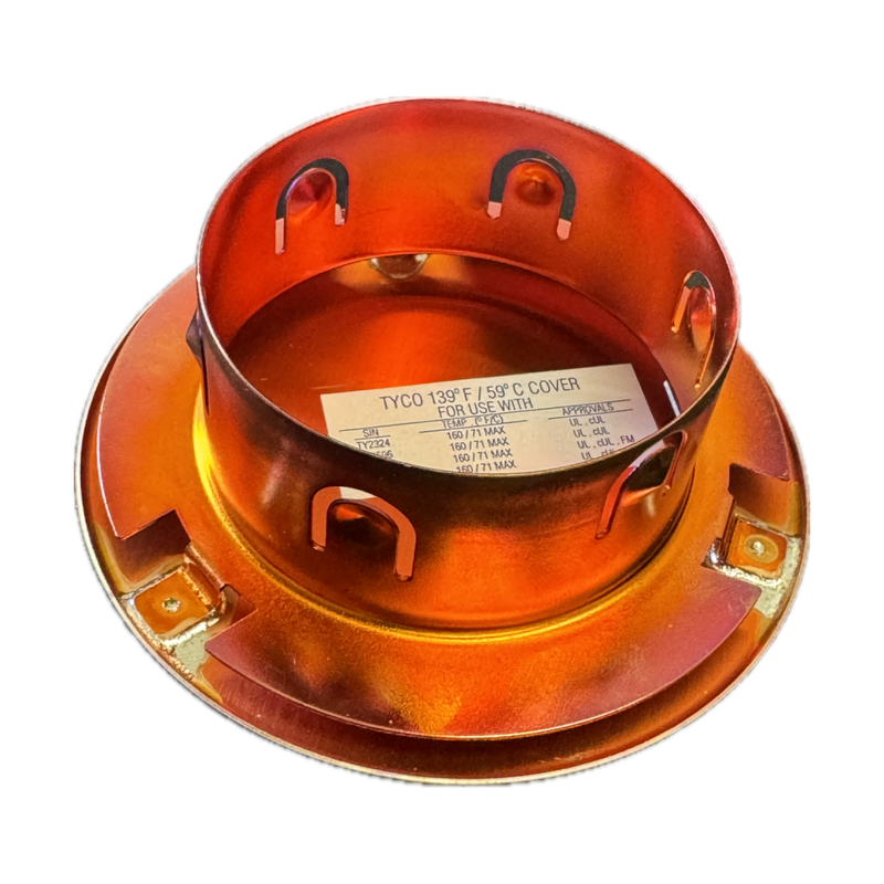 Tyco Concealed LFII/RFIII Old Series 1 1/8" Deep Escutcheon - Available In Multiple Colors And Temperatures - 1