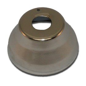 One Piece Steel Escutcheon - Available In Multiple Sizes and Colors