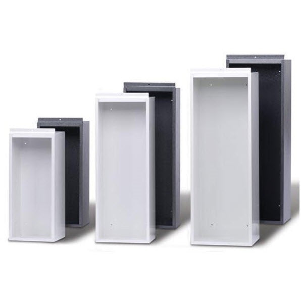 JL Economyline Series Surface Mount Fire Extinguisher Cabinet - Available In Multiple Sizes And Colors - 818, 924, 1028