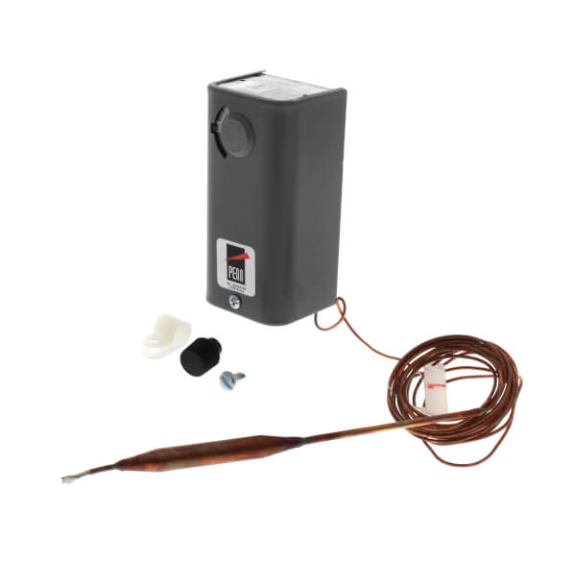 Johnson Controls A19ABC-24C Single Stage Temperature Control w/ 8' Capillary (SPDT)