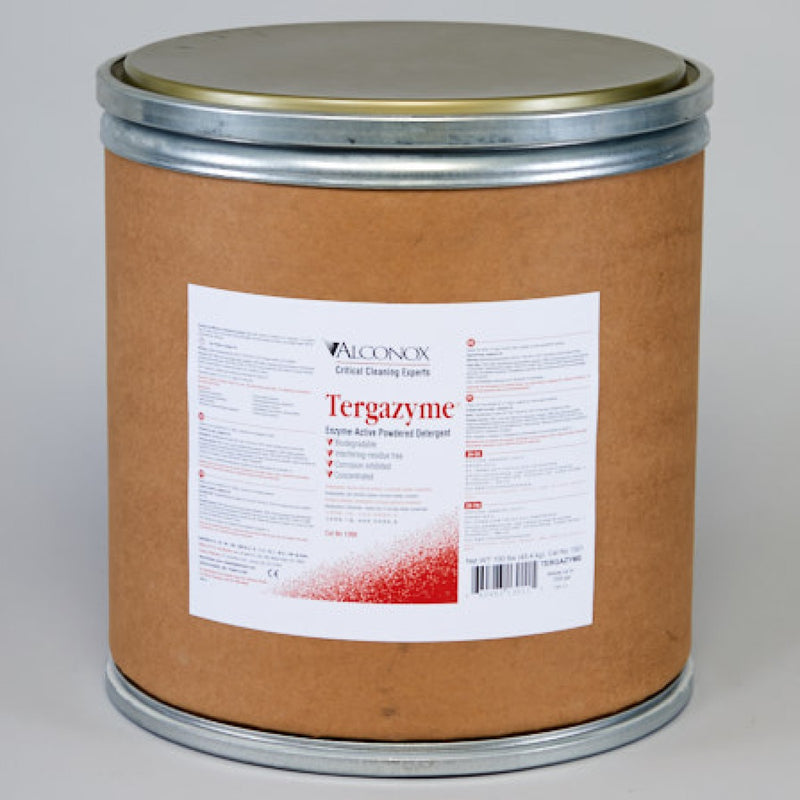 Tergazyme® Enzyme-Active Powdered Detergent, 100lb Drum, 1301