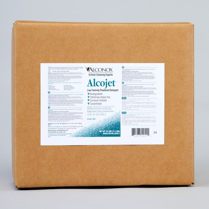 Alcojet® Low-foaming Powdered Detergent, 25lb Box, 1425