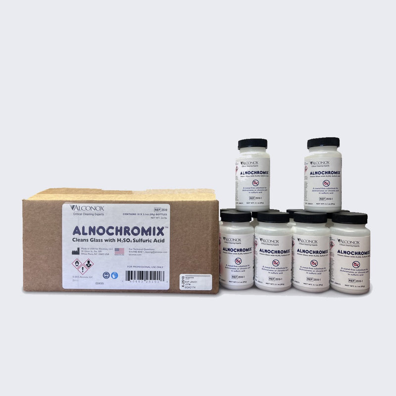 Alnochromix® Oxidizing acid additive for glass cleaning, 10 Pack, 2510