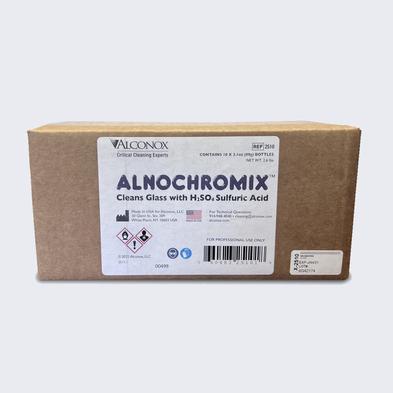 Alnochromix® Oxidizing acid additive for glass cleaning, 10 Pack, 2510