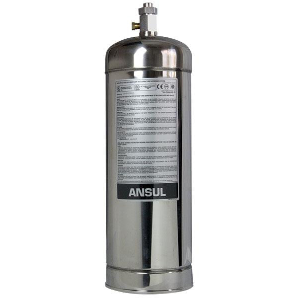 Ansul® 429862 R102 3 Gallon Stainless Steel Tank Assembly (Empty)