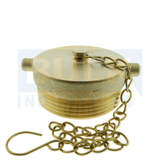 1 1/2" Plug with Chain Brass