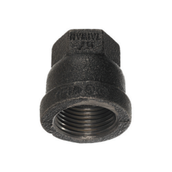 Lansdale 400-150-00050 Ductile Iron Hex Reducing Coupling, 1" x 1/2"