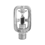 Tyco® Protectospray Nozzle Model EA-1, Directional Spray Nozzle, Medium Velocity, 1/2” NPT, No.9 1/2” Orifice, Angle 80, 5.6K, 175 Degree, Chrome Plated, 49-980-9-175