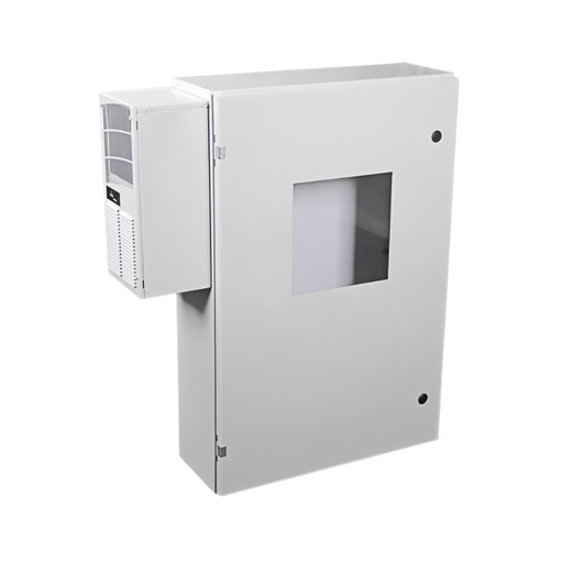 Metal Protective Cabinet with Window and AC/Heater, EM362408WA