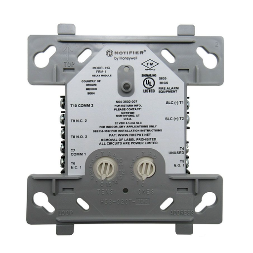 Notifier FRM-1 Relay Control Module