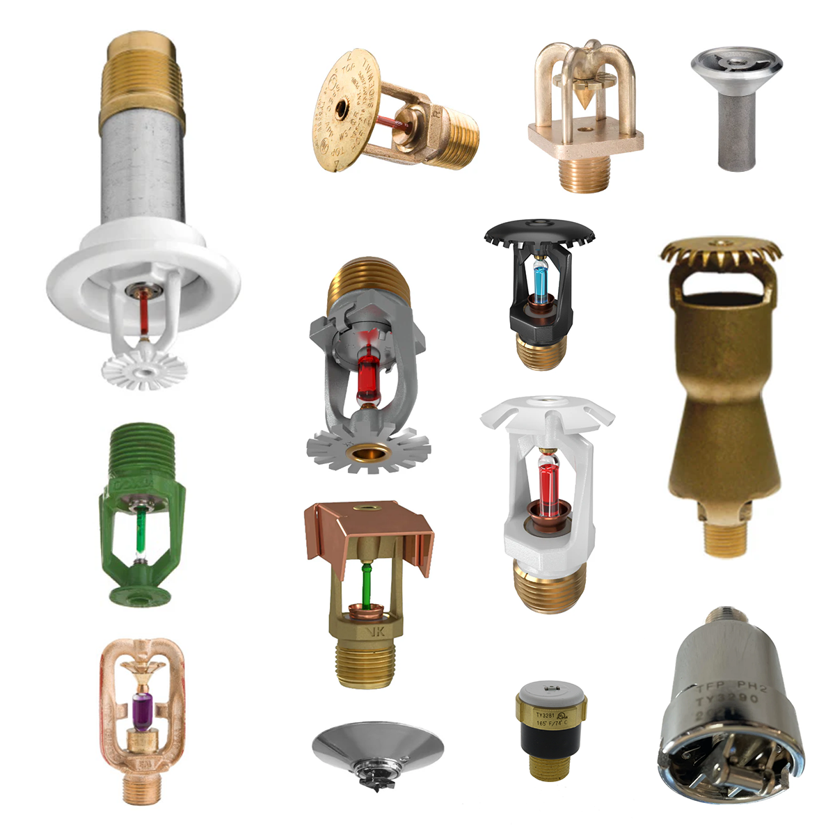 Fire Sprinkler Head, RASCO/Reliable Model G5-56, RA3415, Concealed, 5 ...