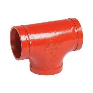 Victaulic Firelock Grooved Tee NO. 002  - Available In Multiple Sizes