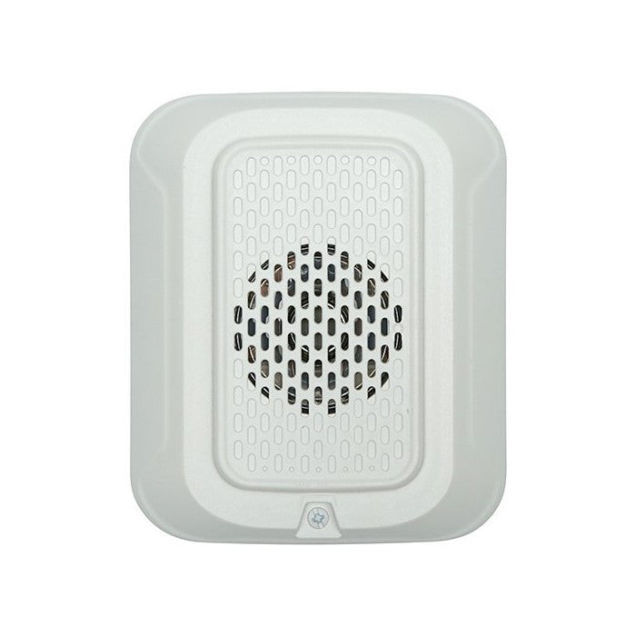 System Sensor HWL-LF L-Series Indoor 2-Wire Selectable Output Low Frequency Sounder, Wall Mount, No Marking, White