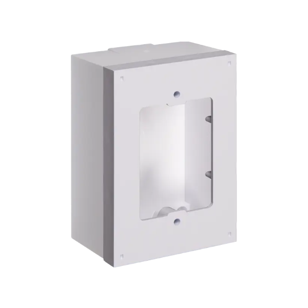 White Back Box & Spacer Kit, KIT-71101A-W