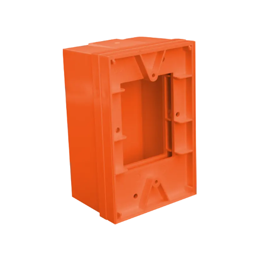 Orange Extended Depth Surface Mount Kit for Stopper® Station Button Type 0, 1, 3 & 4, KIT-71102A-E