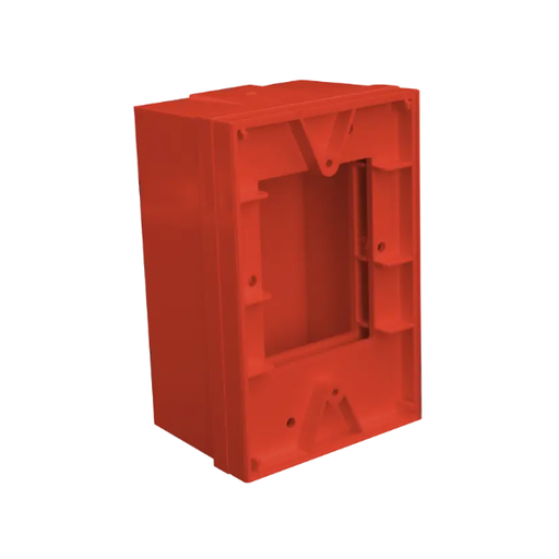 Red Extended Depth Surface Mount Kit for Stopper® Station Button Type 0, 1, 3 & 4, KIT-71102A-R