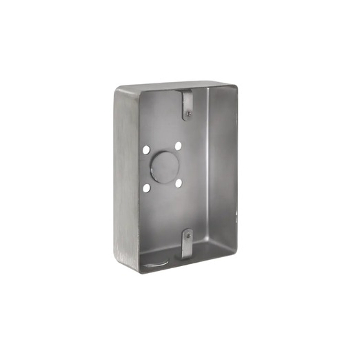 US Single Gang Surface Mount Back Box for NoTouch® Stainless Steel Button, KIT-BB1SS