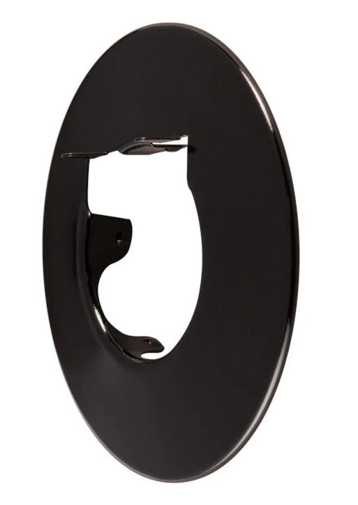 Tyco Model LFII Flush Horizontal Sidewall Fire Sprinkler Escutcheon, Black