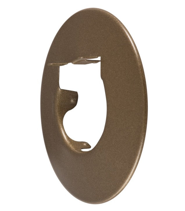 Tyco Model LFII Flush Horizontal Sidewall Fire Sprinkler Escutcheon, Brown