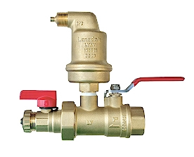 Lansdale LVAV-2 Fire Sprinkler System Air Vent With Adjustable Purge Valve, 1" - 700-500-00180