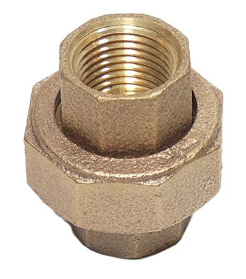 Lansdale LVOUN Fire Pump System Brass Orifice Union, 1/2" - 100-125-00220
