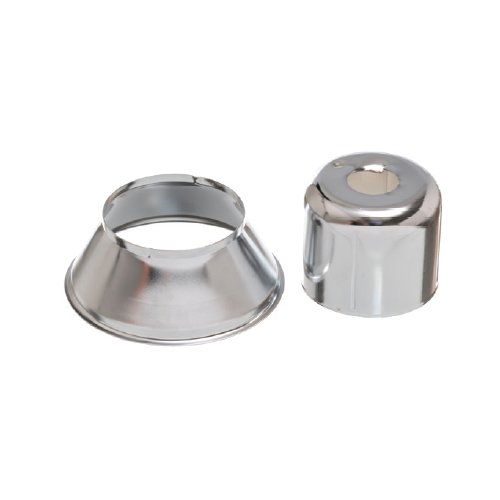 Lansdale 100-225-00100 3/4" 2pc Adj Bell ESC - Chrome Cup 1 and Skirt A- 1" Adj