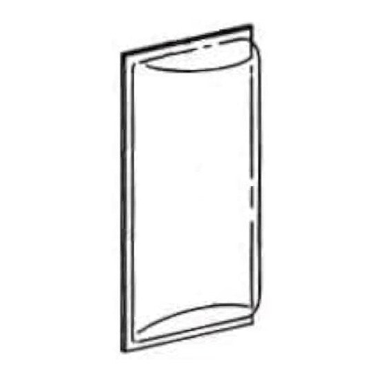 Larsen's CB0621 Replacement Bubble Acrylic For Cameo Series Fire Extinguisher Cabinet,  6 3/4" x 21 1/2"