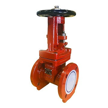 OS&Y Resilent Seated Gate Valve, Operation Stem & Yolk, Flanged - Available In Multiple Sizes