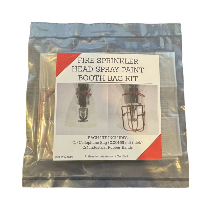 Fire Sprinkler Head Spray Paint Booth Bag Kit
