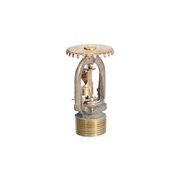RASCO/Reliable® R1025, Model G, Upright, 5.6K, SR, 1/2" NPT, Brass, 165 Degree, GU1B, 5116113299, Fire Sprinkler Head