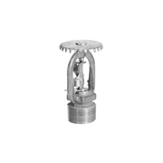 RASCO/Reliable® R1026, Model G, Upright, 8.0K, SR, 1/2" NPT, Chrome, 212 Degree, GU2LHC, 5121213499, Fire Sprinkler Head
