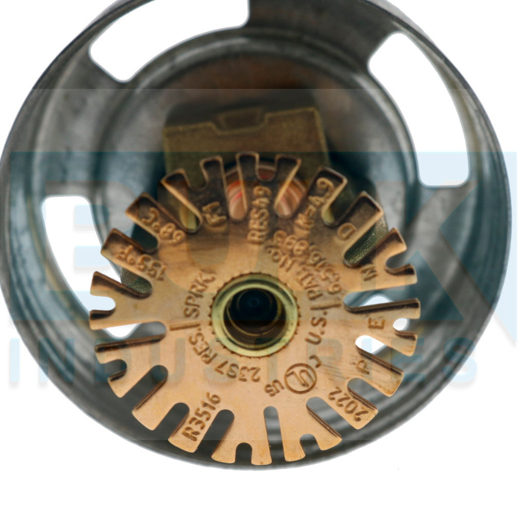 Fire Sprinkler Head, RASCO/Reliable Model F1RES49, R3516, 4.9K, 1/2 ...