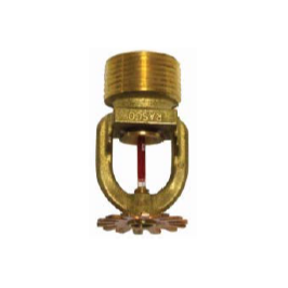 RASCO/Reliable® R7618, Model F1RES 76, Residential, Pendent, 7.6K, QR, 3/4" NPT, Brass, 155 Degree, 76P1B, CV15113298, Fire Sprinkler Head