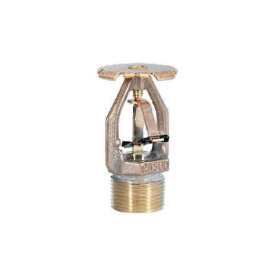 RASCO/Reliable® R6553, Model GFR VELO-ECOH, Upright, Extended Coverage, 14.0K, SR, 3/4" NPT, Brass, 165 Degree, GFRUV1B, 0116114598, Fire Sprinkler Head