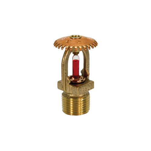 RASCO/Reliable® RA1325, Model F1-56, Upright, 5.6K, SR, 1/2" NPT, Brass, 155 Degree, F56U1BN, AA151132S9, Fire Sprinkler Head