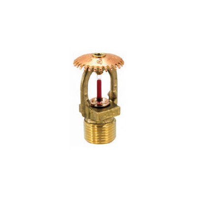 RASCO/Reliable® RA1421, Model F1FR28, 2.8K, Upright, QR, 1/2" NPT, Brass, 155 Degree, F1FR28U1BN, BA151124S9, Fire Sprinkler Head