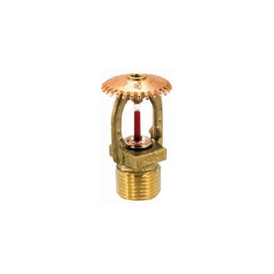 RASCO/Reliable® RA1423, Model F1FR42, 4.2K, Upright, QR, 1/2" NPT, Brass, 155 Degree, F1FR42U1BN, BA151128S9, Fire Sprinkler Head