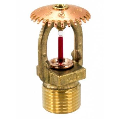 Fire Sprinkler Head, RASCO/Reliable Model F1FR56, RA1425, 5.6K, 1/2", Quick Response, Upright - Available In Multiple Colors and Temperatures