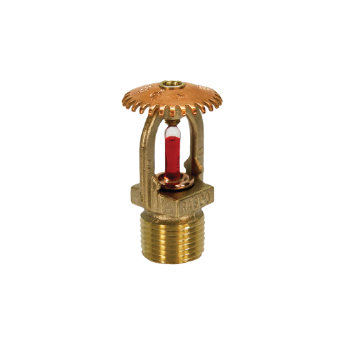 RASCO/Reliable® RA2525, Model F1-56-300, Upright, 5.6K, SR, 1/2" NPT, Brass, 155 Degree, F56U1B3N, AF151132S9, Fire Sprinkler Head