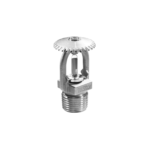 RASCO/Reliable® RA6424, Model F1-56SS, Upright, 5.6K, SR, 1/2" NPT, Stainless Steel, 135 Degree, F56U0SS, AA131032R9, Fire Sprinkler Head