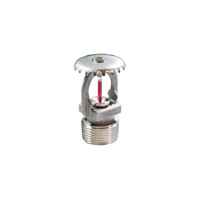 RASCO/Reliable® RA6522, Model F1FR-80SS, 8.0K, Upright, QR, 3/4" NPT, Stainless Steel, 155 Degree, F1FRU1LSS, B115103498, Fire Sprinkler Head