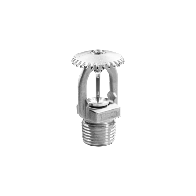 RASCO/Reliable® RA6524, Model F1FR-56SS, 5.6K, Upright, QR, 1/2" NPT, Stainless Steel, 200 Degree, F1FR56U2SS, BA201032R9, Fire Sprinkler Head