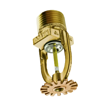 RASCO/Reliable® R3513, Model F1RES 58, Residential, Pendent, 5.8K, QR, 1/2" NPT, Brass, 175 Degree, 58P5B, CV17113199, Fire Sprinkler Head