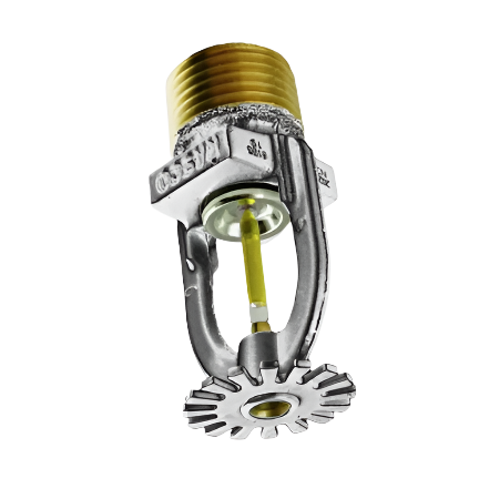 RASCO/Reliable® R3513, Model F1RES 58, Residential, Pendent, 5.8K, QR, 1/2" NPT, Chrome, 175 Degree, 58P5CN, CV172131S9, Fire Sprinkler Head
