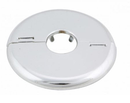 Retrofit One Piece Fire Sprinkler Escutcheon Steel - Chrome