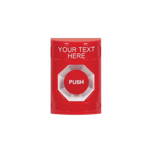 Custom Labeling, Buttons Only, Momentary, Red, SS2004ZA-EN