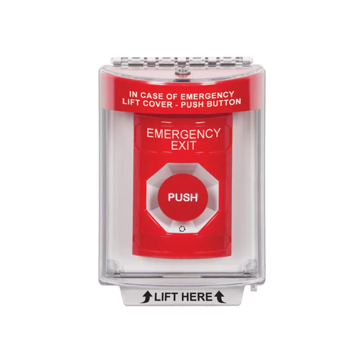 Standard Labeling, Buttons With Universal Stopper Flush, Turn To Reset, Red, SS2031EX-EN