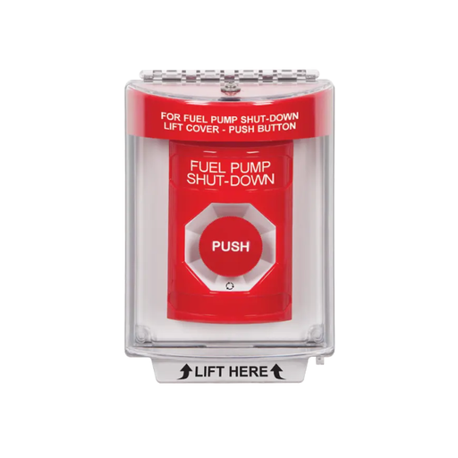 Standard Labeling, Buttons With Universal Stopper Flush, Turn To Reset, Red, SS2031PS-EN