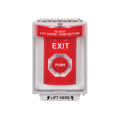 Standard Labeling, Buttons With Universal Stopper Flush, Turn To Reset, Red, SS2031XT-EN